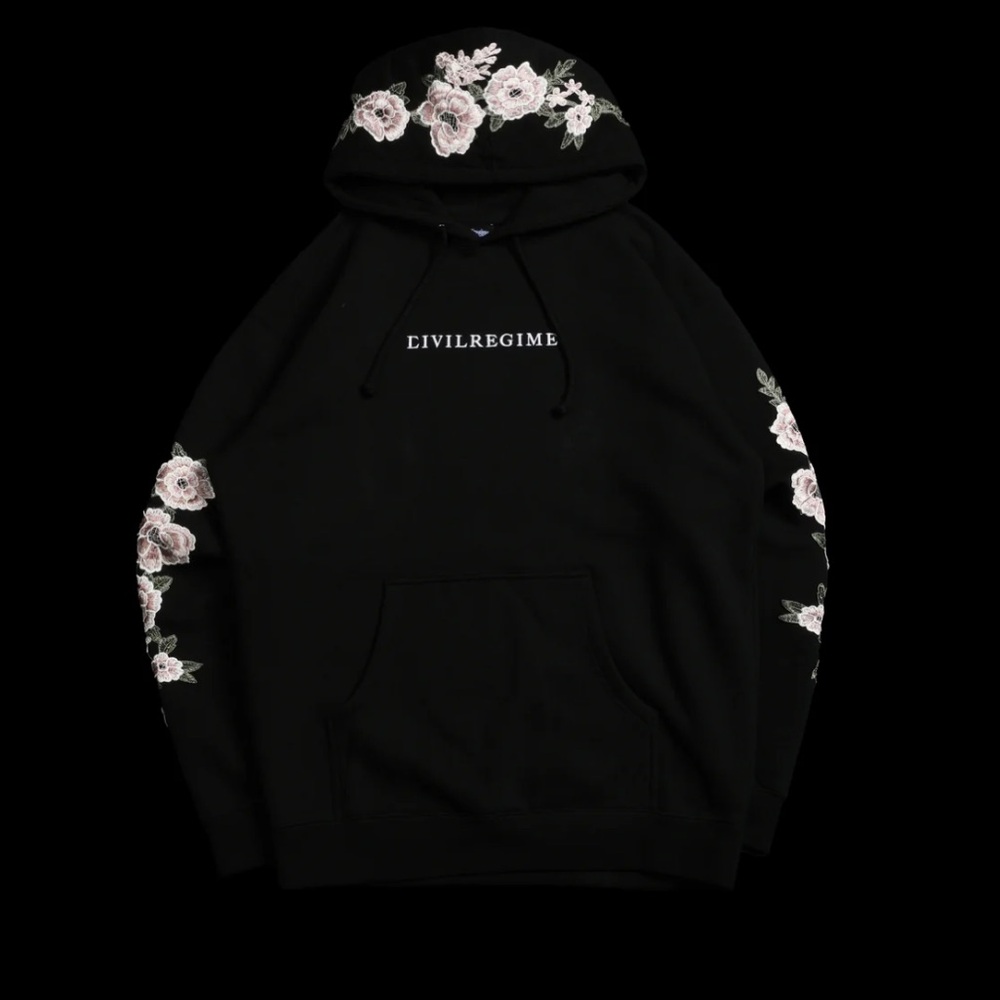 Civil Regime Rose Hoodie